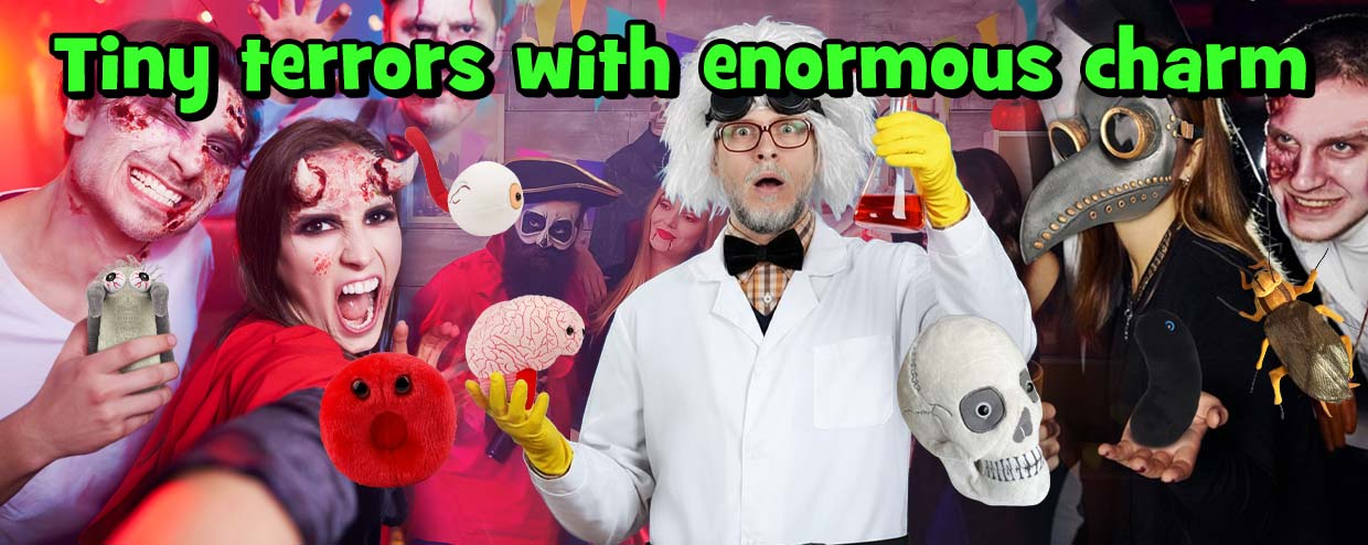 Tiny terrors with Enormous Charm for Halloween