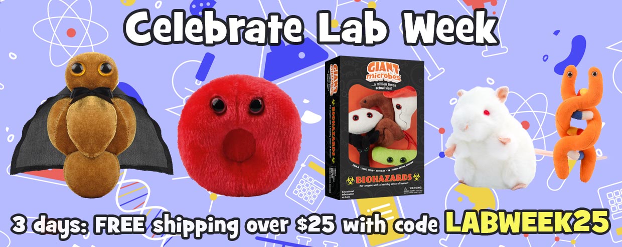 3 days: FREE shipping over $25 with code LABWEEK25