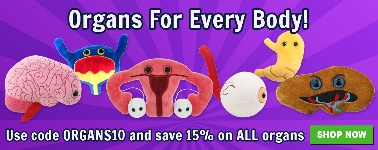 GIANTmicrobes Organs for Every Body