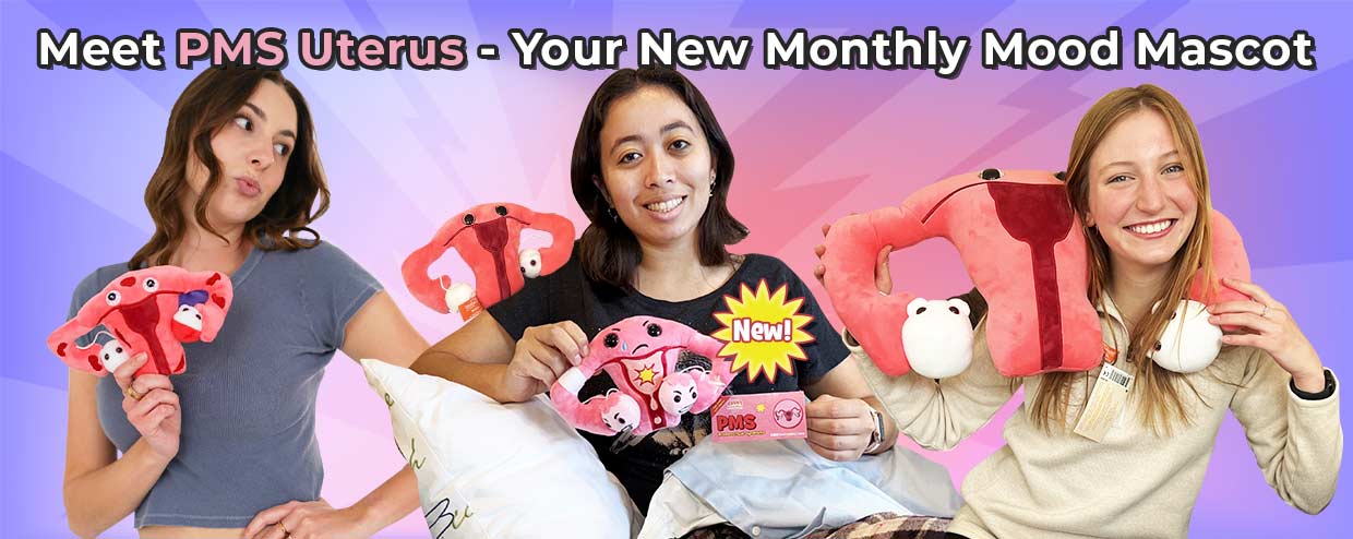 Meet PMS Uterus - Your New Monthly Mood Mascot