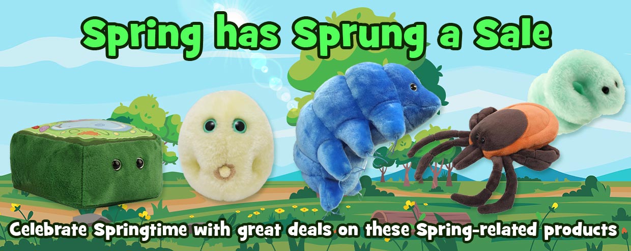 Spring has Sprung a GIANTmicrobes Sale!