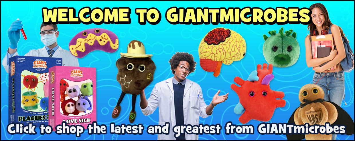 Shop the Latest and Greatest from GIANTmicrobes